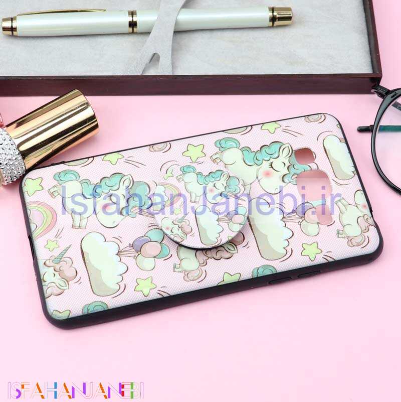 اصفهان جانبی-قاب فانتزی برجسته + پاپ سوکت کد8 سامسونگ J2 Prime