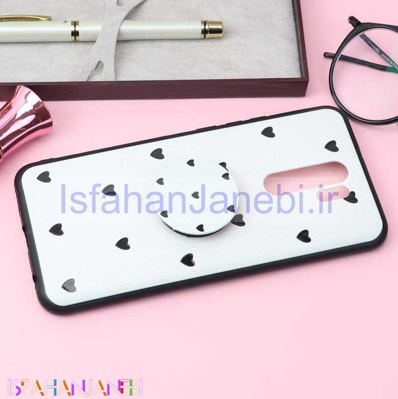 اصفهان جانبی-قاب فانتزی برجسته + پاپ سوکت کد1 شیائومی Redmi 9