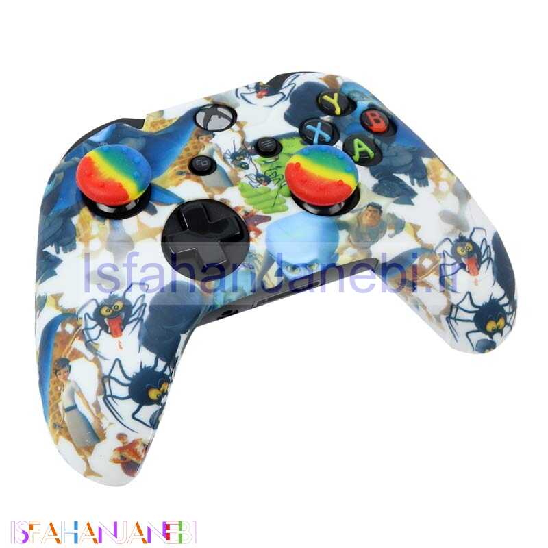 اصفهان جانبی-روکش دسته بازی Xbox طرح کاراکتر MEGAMIND چند رنگ + روکش آنالوگ هدیه