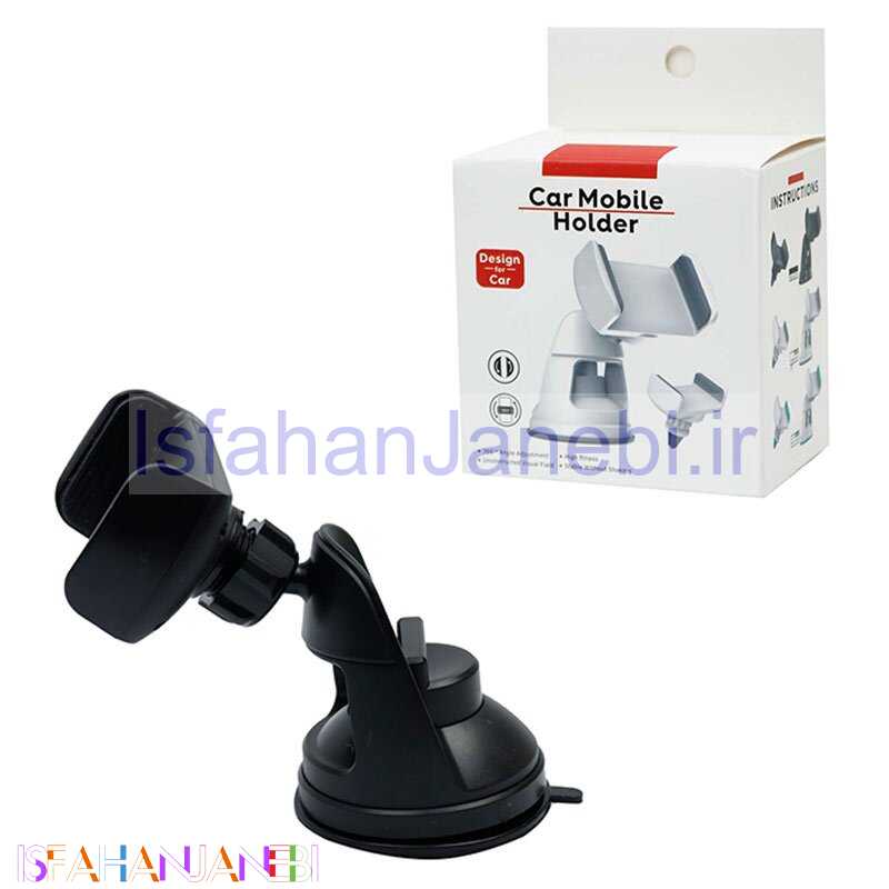 اصفهان جانبی-هولدر دو کاره داشبوردی و دریچه ای Car Mobile Holder
