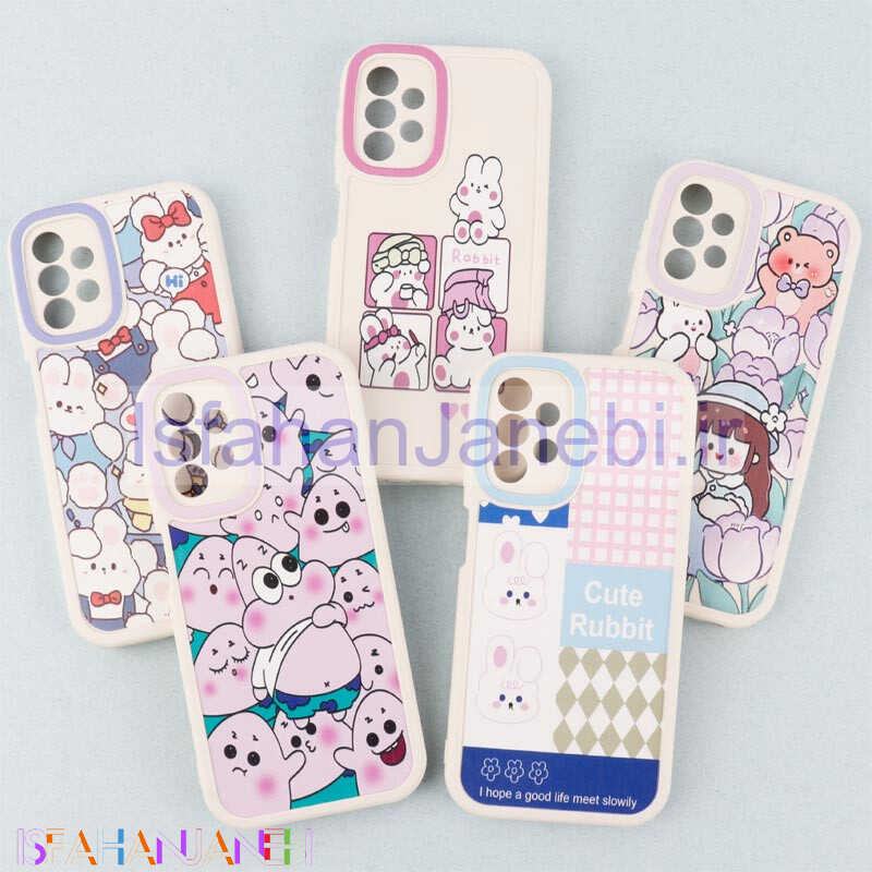 اصفهان جانبی-قاب طرح کارتونی محافظ لنزدار Samsung Galaxy A13 4G