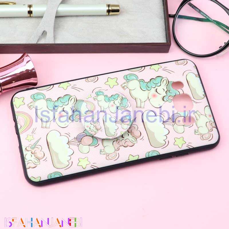 اصفهان جانبی-قاب فانتزی برجسته + پاپ سوکت کد8 سامسونگ J7 2016