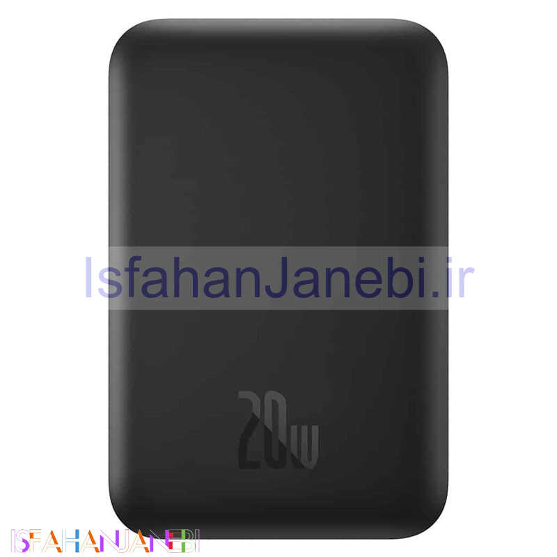 اصفهان جانبی-پاور بانک بی سیم فست شارژ 6000 باسئوس Baseus PPCX02000 QC PD 20W