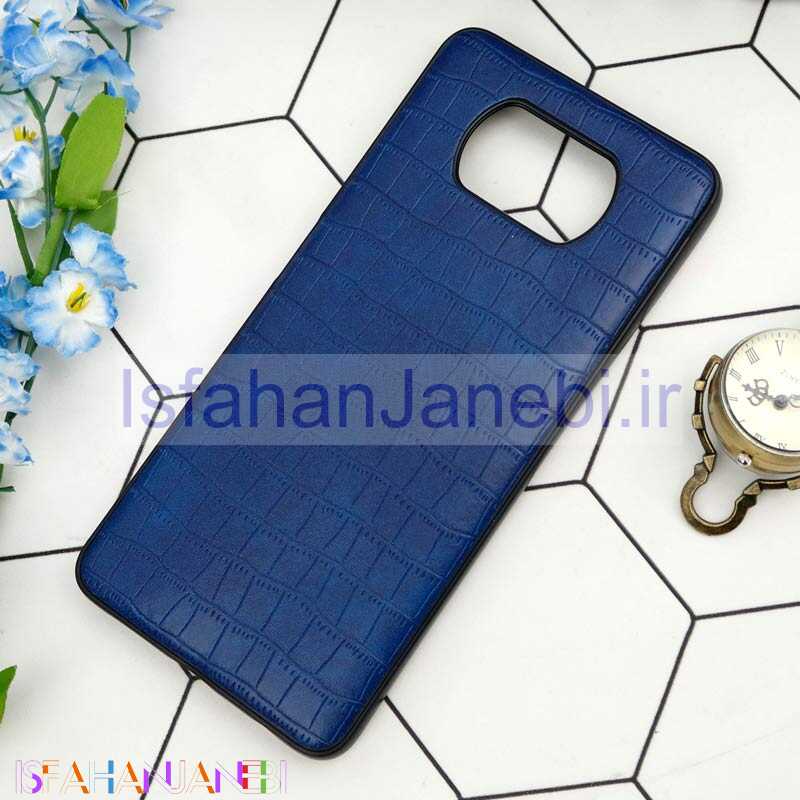 اصفهان جانبی-قاب چرمی کروکودیل Xiaomi Poco X3