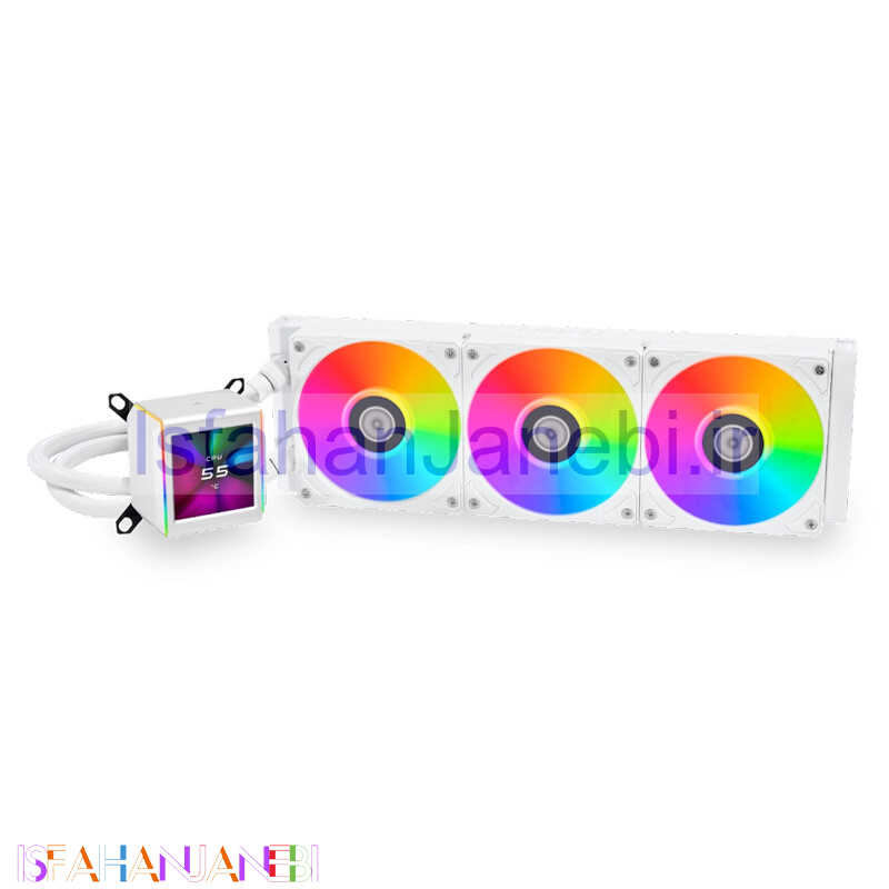 اصفهان جانبی-فن خنک کننده CPU لیان لی LIAN LI GA II LCD 360 White