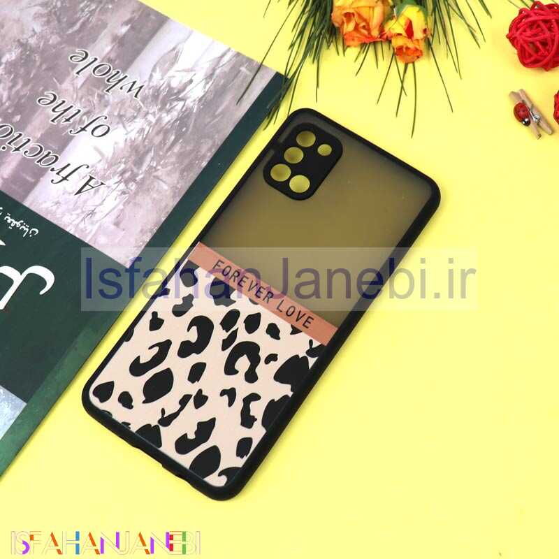 اصفهان جانبی-قاب PC مات محافظ لنزدار طرحدار پلنگی Samsung A31