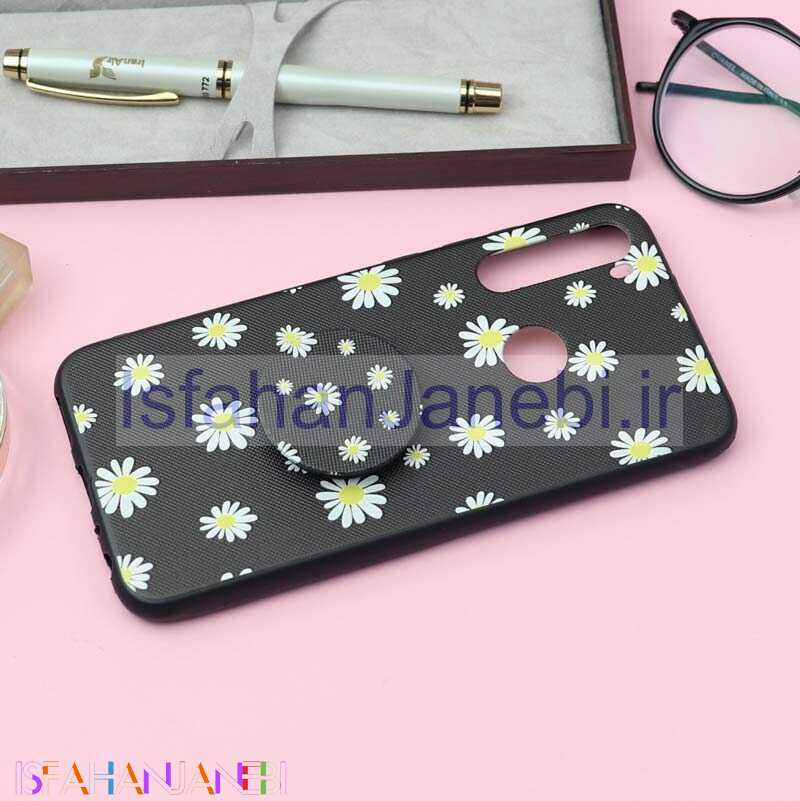 اصفهان جانبی-قاب فانتزی برجسته + پاپ سوکت کد4 شیائومی Redmi Note 8