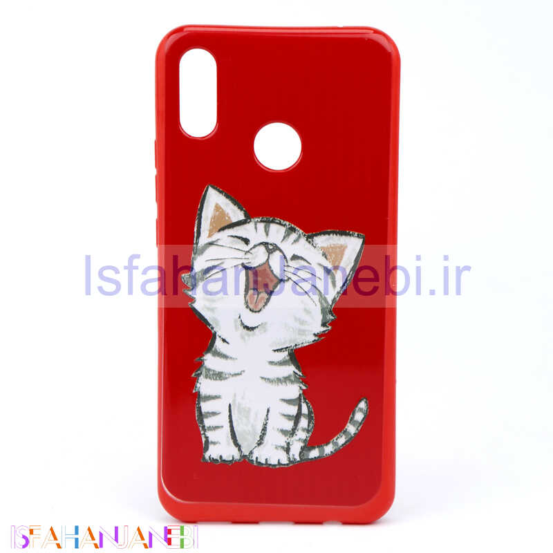 اصفهان جانبی-قاب فانتزی برجسته قرمز هواوی Nova 3i کد4