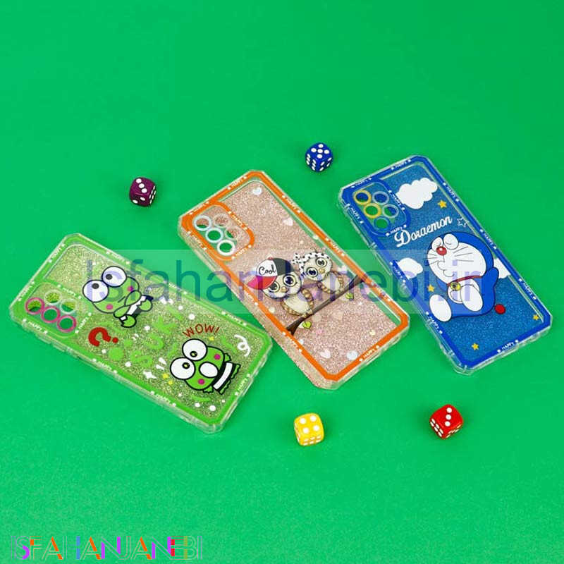 اصفهان جانبی-قاب عروسکی Pro Camera محافظ لنزدار اکلیلی Samsung Galaxy A32 5G