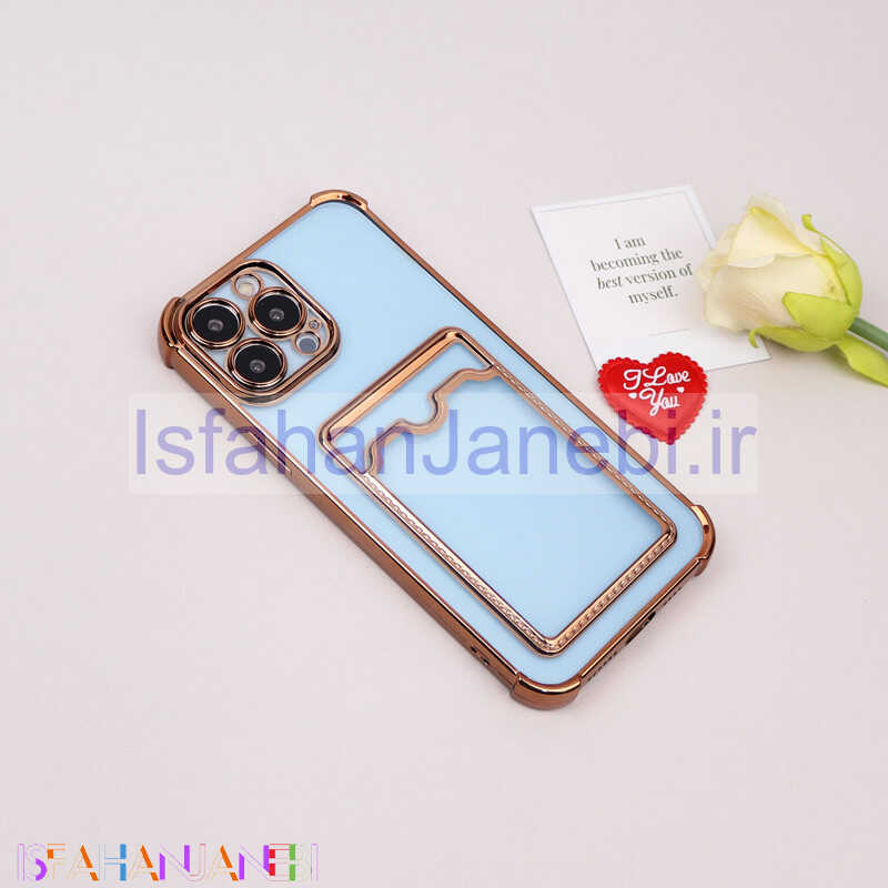 اصفهان جانبی-قاب محافظ لنزدار شفاف جاکارتی دار iPhone 13 Pro Max