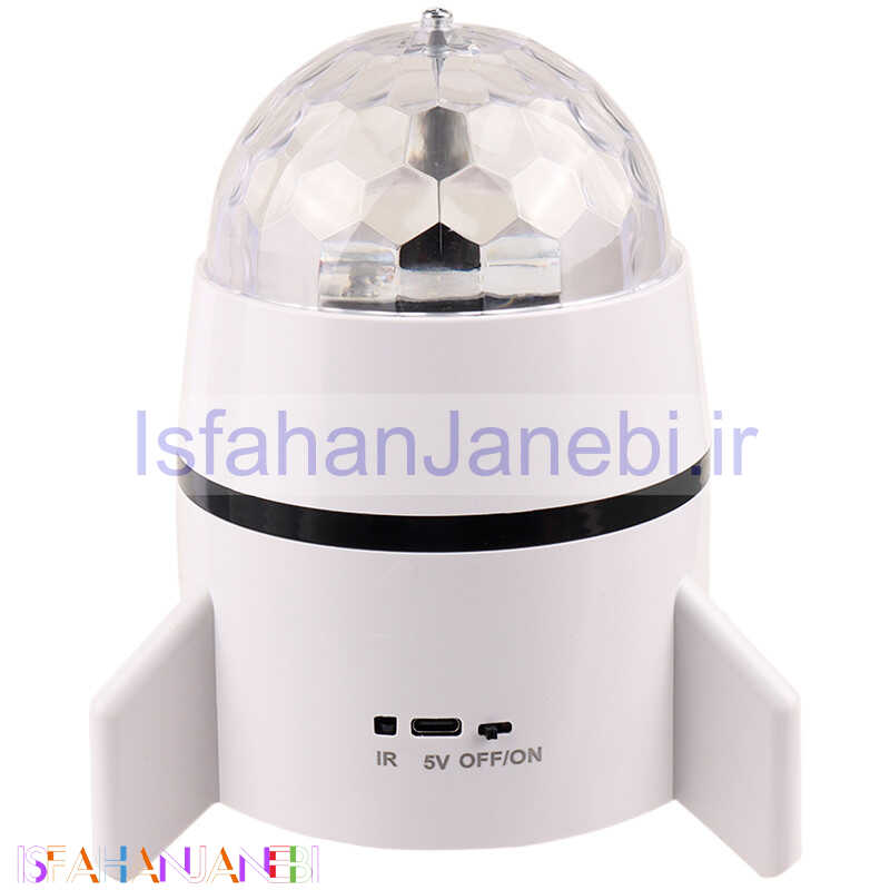 اصفهان جانبی-اسپیکر بلوتوثی چراغ دار Rocket Music Lamp + ریموت کنترل