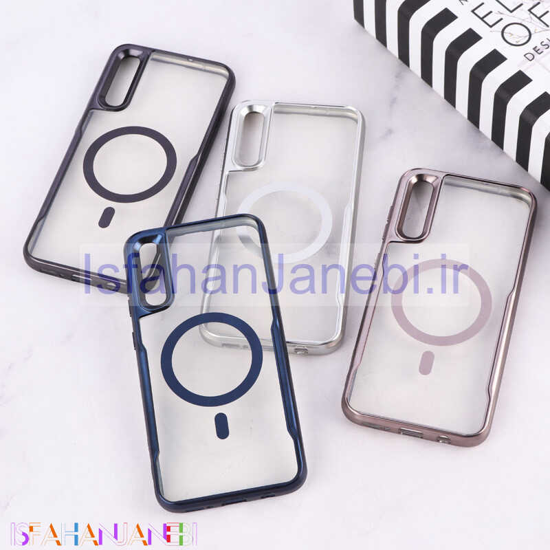 اصفهان جانبی-قاب شفاف سامسونگ Galaxy A30s / A50 / A50s طرح مگ سیف تیتانیوم