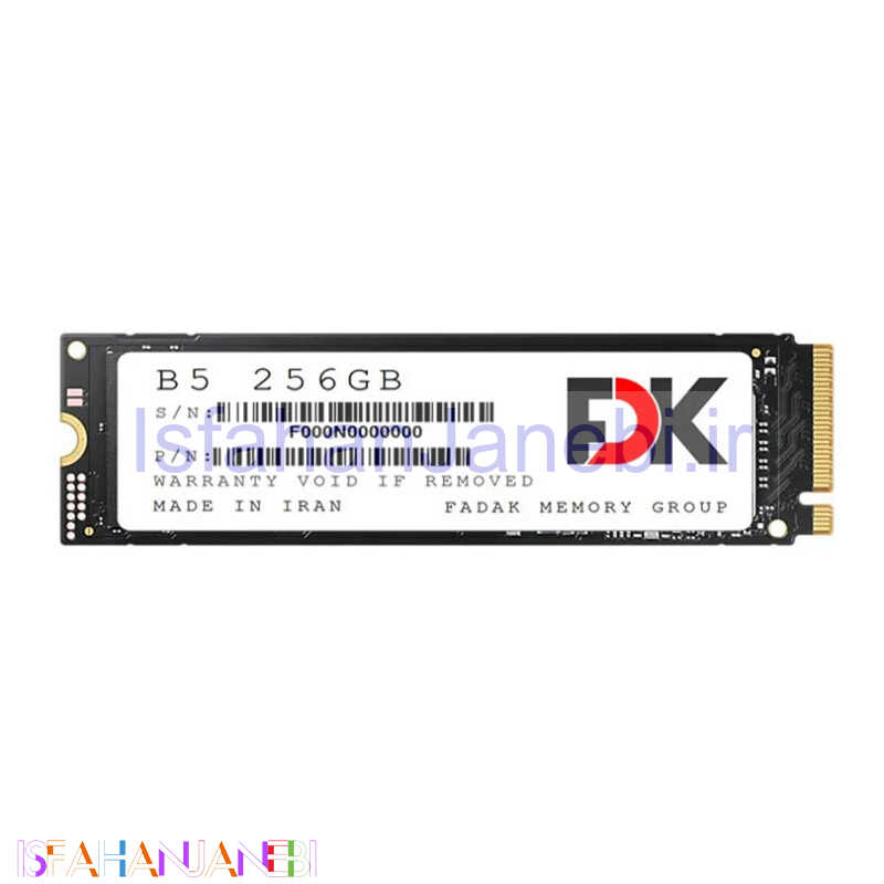 اصفهان جانبی-حافظه SSD فدک FDK B5 256GB M.2