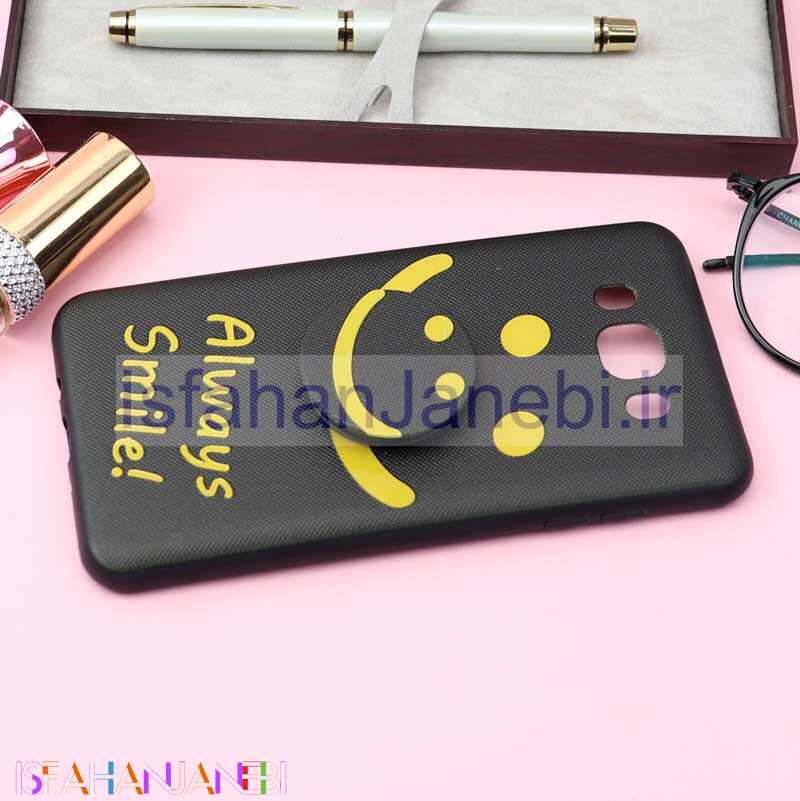 اصفهان جانبی-قاب فانتزی برجسته + پاپ سوکت کد14 سامسونگ J7 2016