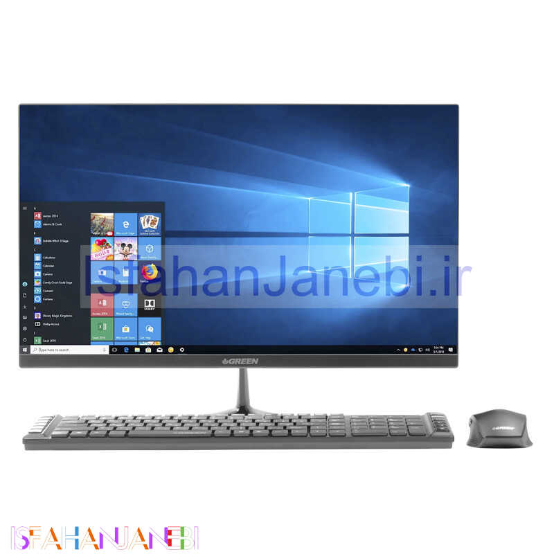 اصفهان جانبی-آل این وان Green GX22 Core i7 16GB 512GB SSD Intel 21.5" FHD