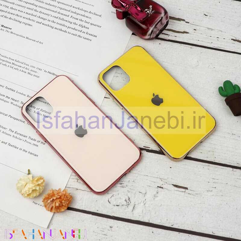 اصفهان جانبی-قاب My Case پشت گلسی iPhone 11 Pro رنگی
