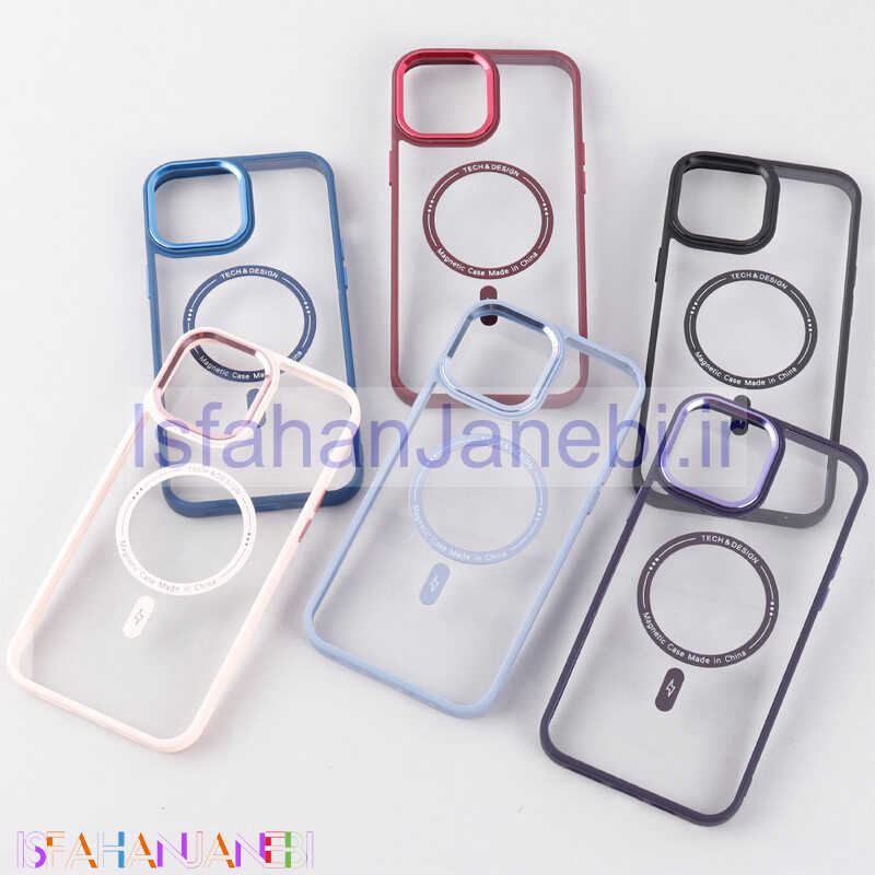اصفهان جانبی-قاب شفاف Magnetic اصلی مگ سیف iPhone 12 Pro Max