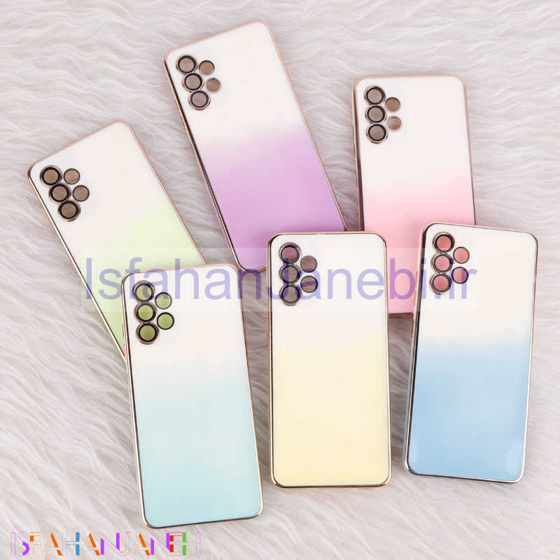 اصفهان جانبی-قاب My Case دو رنگ محافظ لنزدار Samsung Galaxy A32 4G