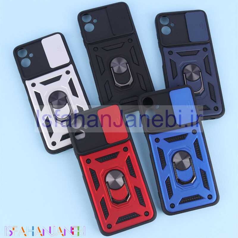 اصفهان جانبی-قاب ضد ضربه بتمنی محافظ لنزدار هولدردار سامسونگ Galaxy A05