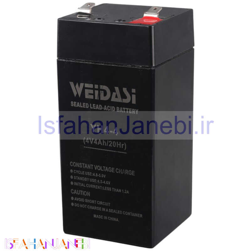 اصفهان جانبی-باتری 4 ولت Weidasi YH4-4 4000mAh