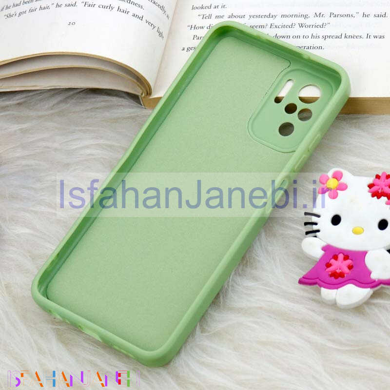 اصفهان جانبی-قاب سیلیکونی عروسکی محافظ لنزدار طرح دایناسور Xiaomi Redmi Note 10 / Redmi Note 10s