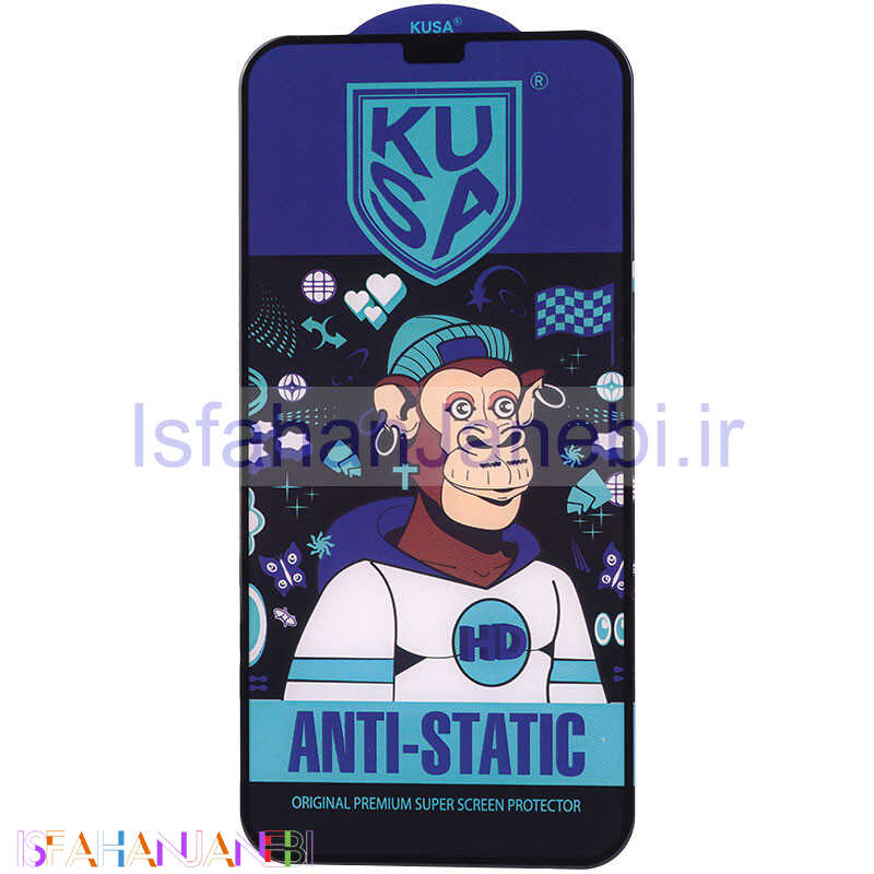 اصفهان جانبی-گلس آنتی استاتیک Kusa آیفون iPhone 11