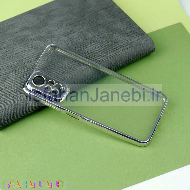 اصفهان جانبی-قاب شفاف دور رنگی محافظ لنزدار Xiaomi Note 11 / 11S