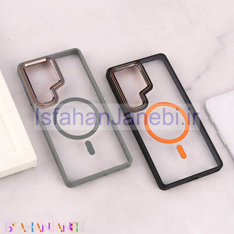اصفهان جانبی-قاب مگ سیف Camera Protection سامسونگ Galaxy S25 Ultra کد 2