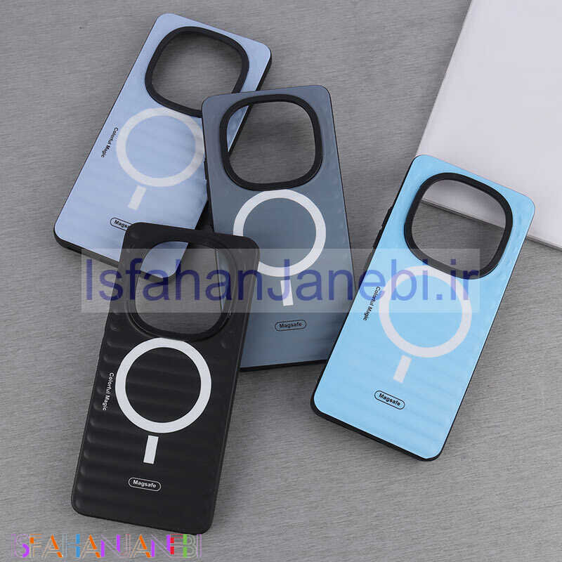 اصفهان جانبی-قاب پافر شیائومی Redmi Note 14 Pro 5G طرح مگ سیف