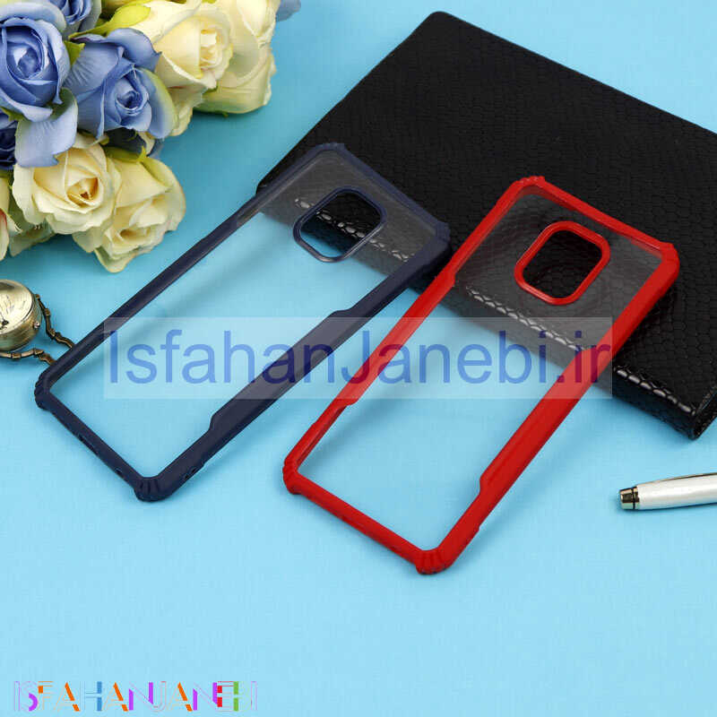 اصفهان جانبی-قاب PC شفاف ضربه گیر Xiaomi Redmi Note 9s / Note 9 Pro