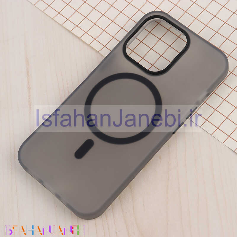 اصفهان جانبی-قاب ژله ای مگ سیف آیفون iPhone 13 Pro پشت مات