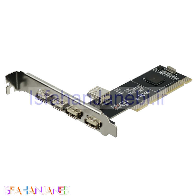 اصفهان جانبی-کارت Kaiser PCI USB2.0 4Port