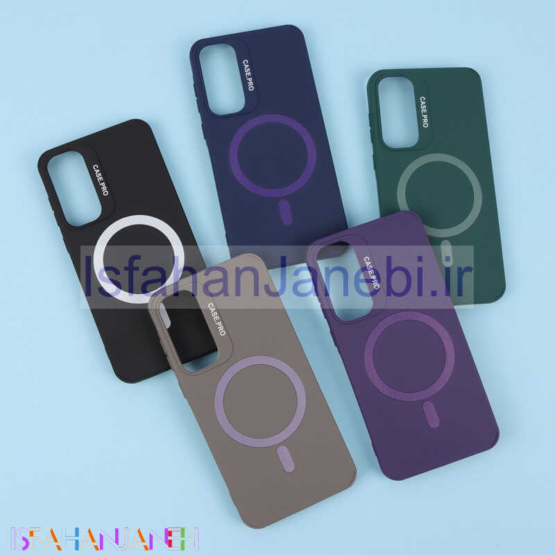 اصفهان جانبی-قاب ژله ای سیلیکونی مگ سیف Samsung Galaxy A55