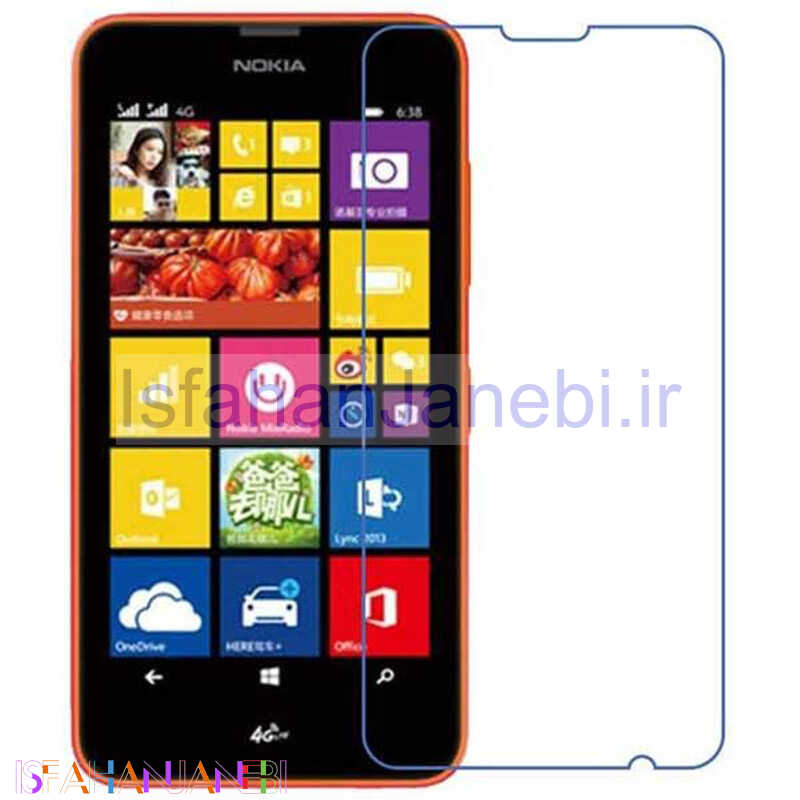 اصفهان جانبی-گلس شیشه ای Nokia Lumia 630