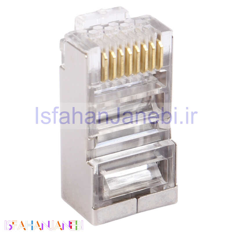 اصفهان جانبی-سوکت V-net Cat6 SFTP بسته 100 عددی