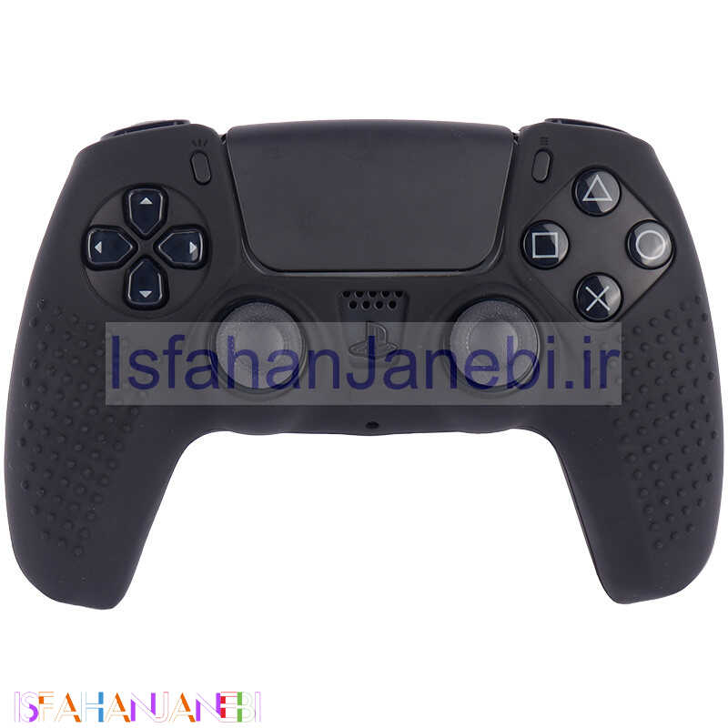 اصفهان جانبی-روکش دسته بازی PS5 استوپ دار زمینه مشکی