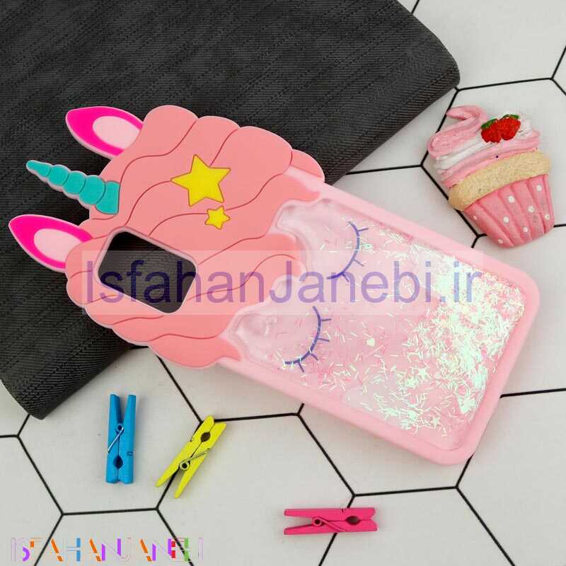 اصفهان جانبی-قاب سیلیکونی آکواریومی یونیکورن Samsung Galaxy A03s