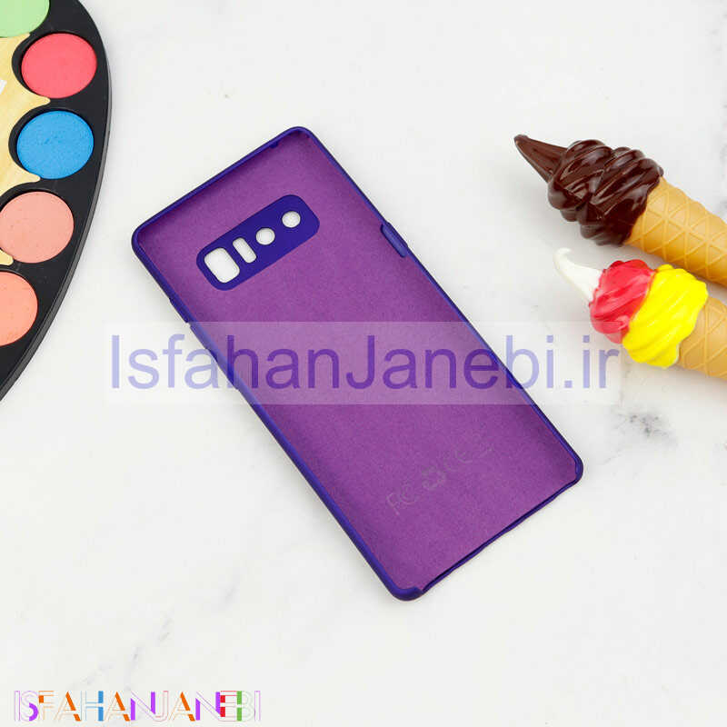 اصفهان جانبی-قاب سیلیکونی Samsung Galaxy Note 8 بنفش