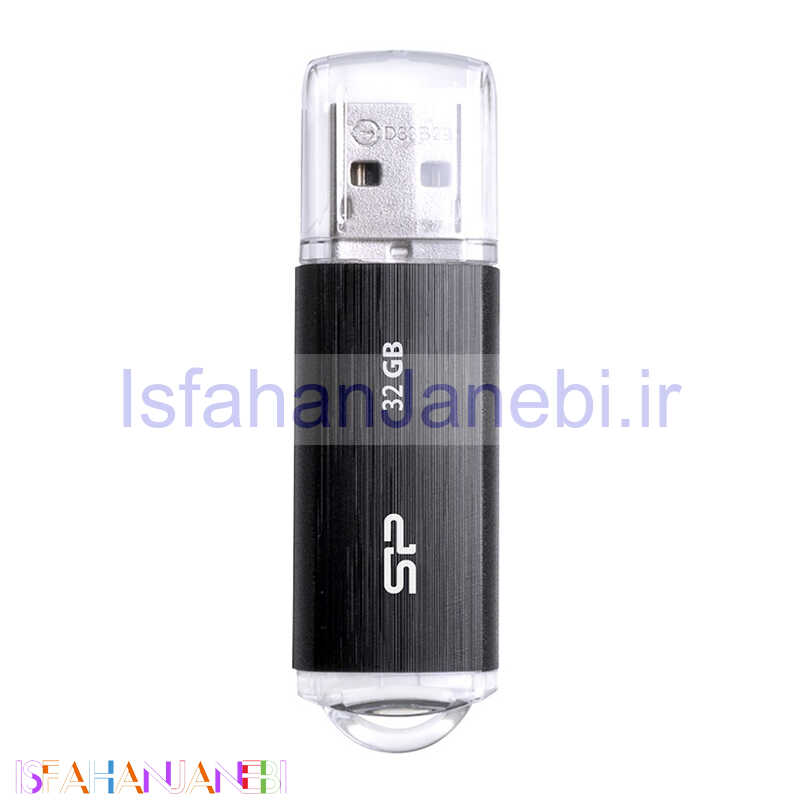 اصفهان جانبی-فلش 32 گیگ سیلیکون پاور Silicon Power Blaze B02 USB3.2