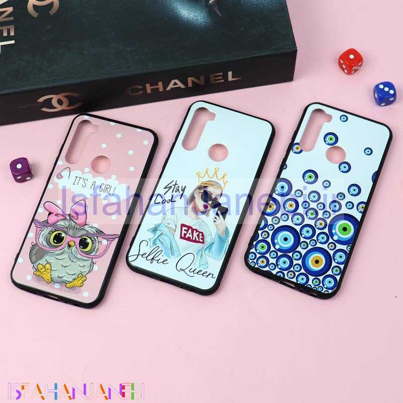 اصفهان جانبی-قاب فانتزی برجسته دخترانه شیائومی Redmi Note 8 سری 6