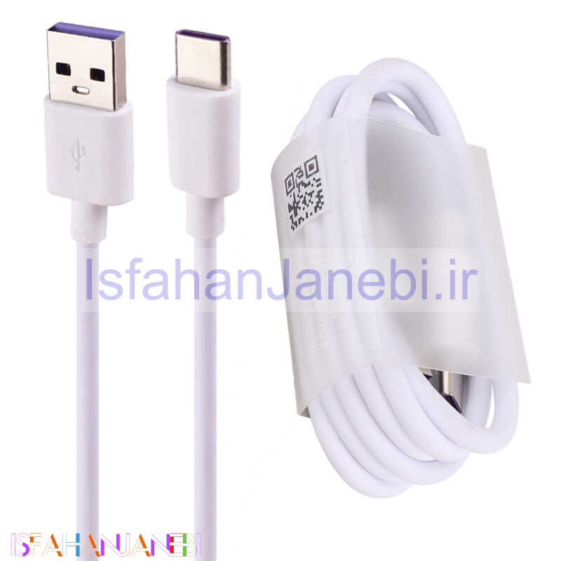 اصفهان جانبی-کابل تایپ سی فست شارژ DC12WK-G 1m