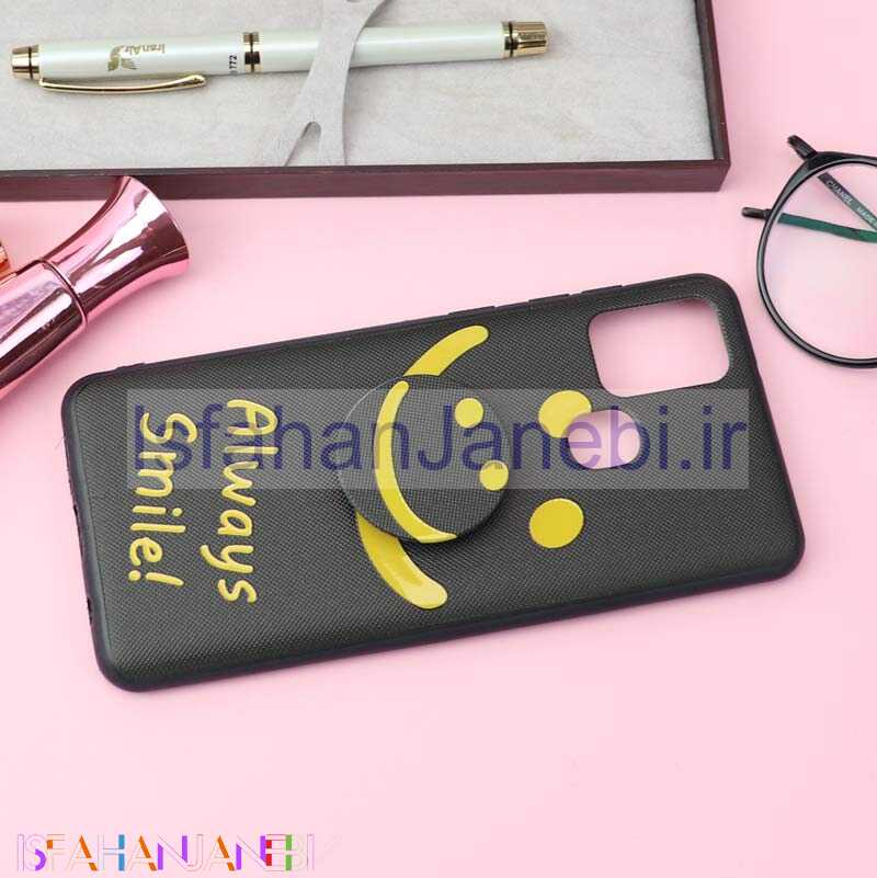 اصفهان جانبی-قاب فانتزی برجسته + پاپ سوکت کد14 سامسونگ A21s