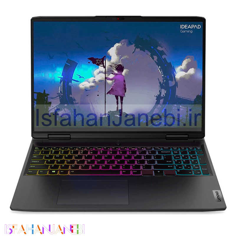 اصفهان جانبی-لپ تاپ Lenovo IdeaPad Gaming 3 Core i5 (12450H) 32GB 512GB SSD NVIDIA 4GB 15.6″ FHD