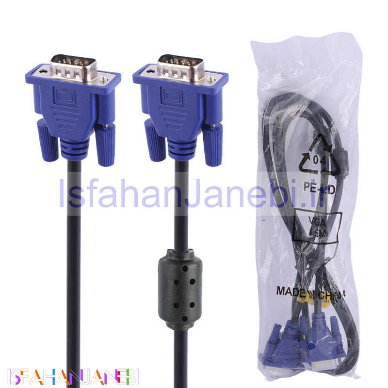 اصفهان جانبی-کابل VGA 3+5 آی فورتک طول 1.5 متر