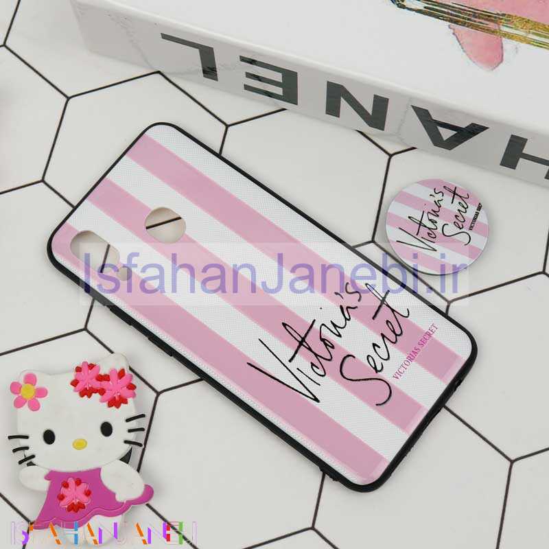 اصفهان جانبی-قاب فانتزی برجسته + پاپ سوکت طرح ویکتوریا سکرت سامسونگ A20/A30 سری D