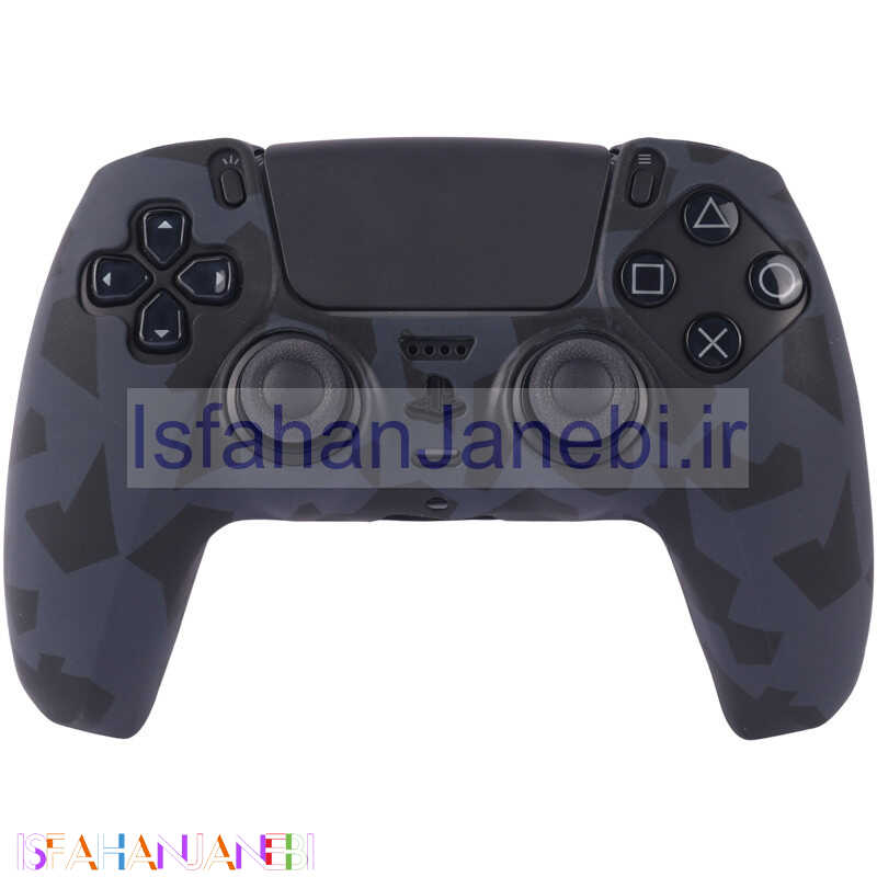 اصفهان جانبی-روکش دسته بازی PS5 طرح مشکی خاکستری