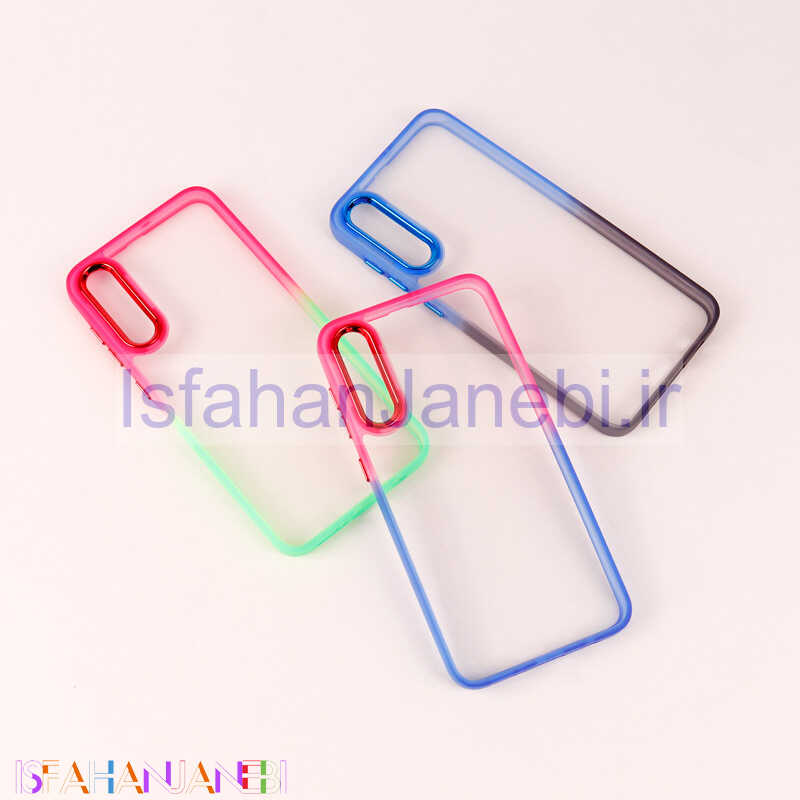 اصفهان جانبی-قاب PC شفاف متال ایرون دو رنگ Samsung Galaxy A50s / A30s