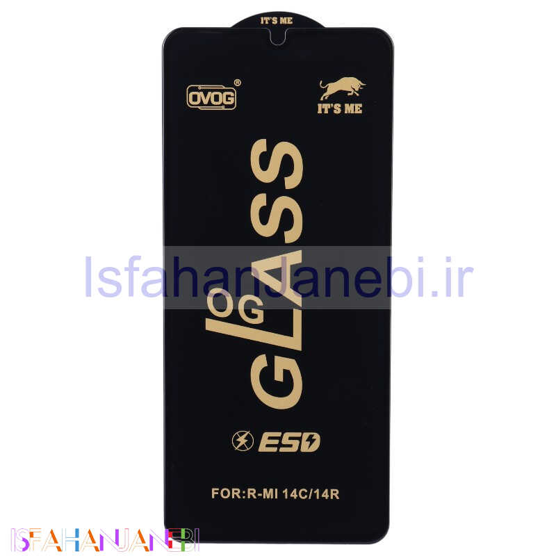 اصفهان جانبی-گلس آنتی استاتیک OG It's Me شیائومی Redmi 14C / Poco C75