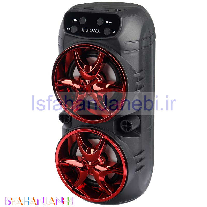 اصفهان جانبی-اسپیکر بلوتوثی رم و فلش خور KTX-1588A