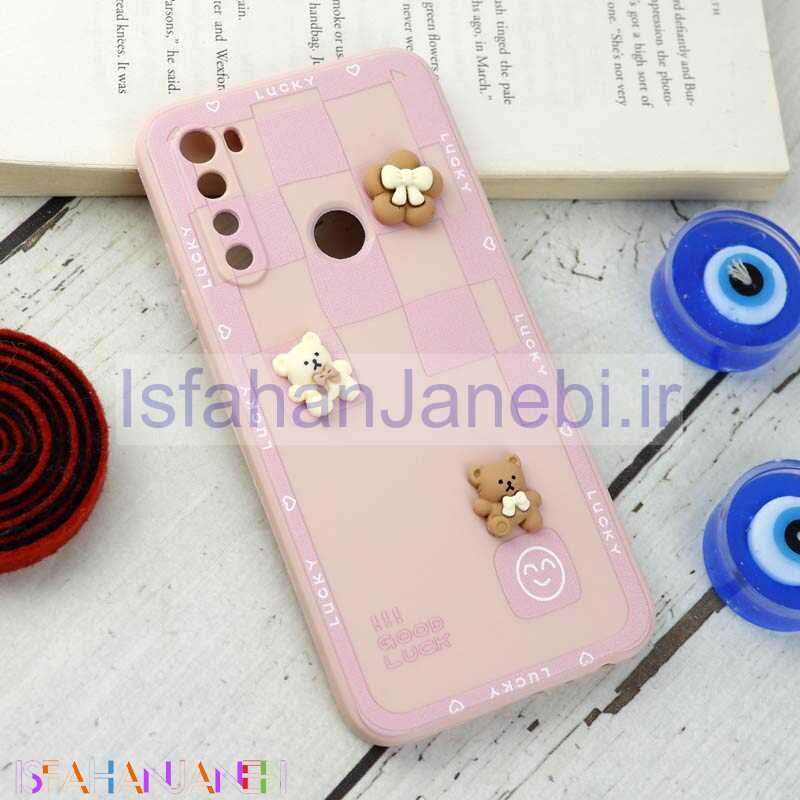 اصفهان جانبی-قاب سیلیکونی عروسکی محافظ لنزدار Xiaomi Redmi Note 8